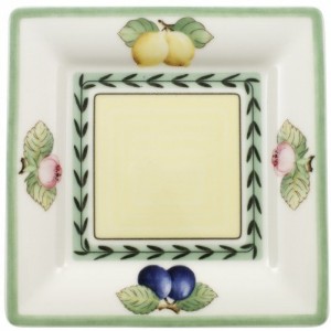 Villeroy Boch French Garden 6.5" Macon Square Bread and Butter Plate VWB2174